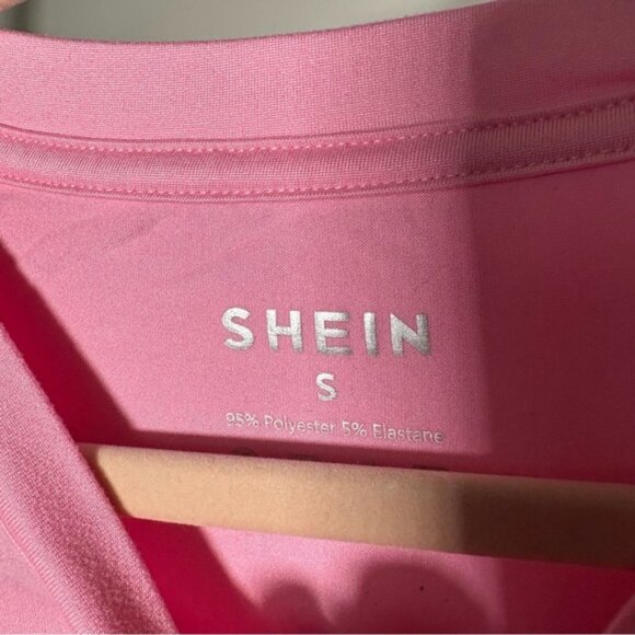 Two SHEIN Pink Women's Tops with Pocket - Picture 8 of 10